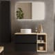 Conjunto mueble de baño con lavabo sobre encimera Salgar Bequia Principal 1