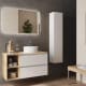 Conjunto mueble de baño con lavabo sobre encimera Salgar Bequia Principal 0