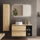 Conjunto mueble de baño con lavabo sobre encimera Salgar Bequia Principal 1