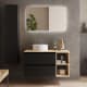 Conjunto mueble de baño con lavabo sobre encimera Salgar Bequia Principal 1