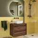 Mueble de baño con encimera de madera Salgar Attila Ambiente 14