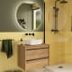 Mueble de baño con encimera de madera Salgar Attila Ambiente 16