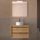 Mueble de baño con encimera de madera Salgar Attila Ambiente 24