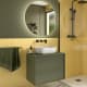 Mueble de baño con encimera de madera Salgar Attila Ambiente 12