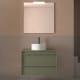 Mueble de baño con encimera de madera Salgar Attila Ambiente 18