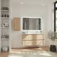 Mueble de baño color madera Bruntec Vilma Principal 1