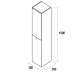 Columna de baño Salgar Uniiq Croquis 18