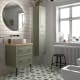 Mueble de baño con encimera de madera Salgar Renoir Principal 1