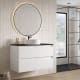 Mueble de baño con encimera Piedra Compactada negra Bruntec Artemisa Principal 5