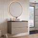 Mueble de baño con encimera Piedra Compactada negra Bruntec Artemisa Principal 6
