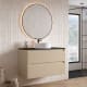 Mueble de baño con encimera Piedra Compactada negra Bruntec Artemisa Principal 7