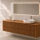 Mueble de baño con encimera de madera Bruntec Duna Principal 4
