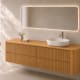 Mueble de baño con encimera de madera Bruntec Duna Principal 0