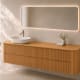 Mueble de baño con encimera de madera Bruntec Duna Principal 1