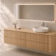 Mueble de baño con encimera de madera Bruntec Duna Principal 2