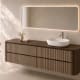 Mueble de baño con encimera de madera Bruntec Duna Principal 8