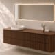 Mueble de baño con encimera de madera Bruntec Duna Principal 7