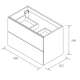 Conjunto mueble de baño Salgar Born Croquis 7