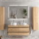 Conjunto mueble de baño con lavabo sobre encimera Salgar Born Principal 0