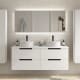 Conjunto mueble de baño Salgar Leni con lavabo sobre encimera Principal 4