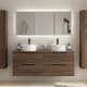 Conjunto mueble de baño Salgar Leni con lavabo sobre encimera Principal 0