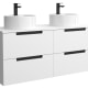 Conjunto mueble de baño Salgar Leni con lavabo sobre encimera Principal 5