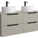 Conjunto mueble de baño Salgar Leni con lavabo sobre encimera Principal 7