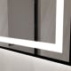 Espejo de baño con luz LED Bruntec Rua Detalle 2