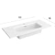 Conjunto mueble de baño Salgar Born Detalle 3