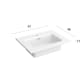 Conjunto mueble de baño Salgar Born Detalle 1