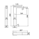Grifo de lavabo Imex Pisa Croquis 8