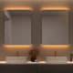 Espejo de baño con luz LED Bruntec Casiopea Principal 5