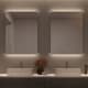 Espejo de baño con luz LED Bruntec Casiopea Principal 1