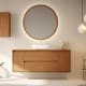 Mueble de baño con encimera de madera maciza Bruntec Alpes 13 Principal 1