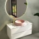 Mueble de baño con encimera de piedra Bruntec Boston Detalle 4