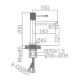 Grifo de lavabo Imex Line Croquis 7