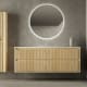 Mueble de baño madera maciza con encimera solid surface Bruntec Alpes 19 Principal 0