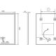 Espejo de baño con luz LED Ledimex Suiza Croquis 9