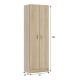 Armario multiusos de baño Bruntec USE Croquis 4