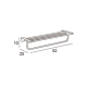 Toallero de baño Manillons Torrent Bassic Croquis 1