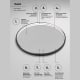 Espejo de baño con luz LED Ledimex Nepal Detalle 4