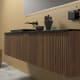 Mueble de baño con encimera de madera Salgar Biba Detalle 1