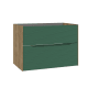Mueble de baño con encimera de madera Sahara Coycama Principal 16