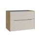 Mueble de baño con encimera de madera Sahara Coycama Principal 10