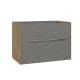Mueble de baño con encimera de madera Sahara Coycama Principal 24