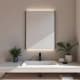 Espejo de baño con luz LED Bruntec Keops Principal 0