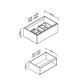 Mueble de baño Landes Coycama Croquis 3