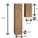 Columna de baño Bruntec Alpes Croquis 4