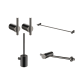 Conjunto de accesorios de baño Medimex Time Principal 4