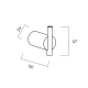 Conjunto de accesorios de baño Medimex Time Croquis 6